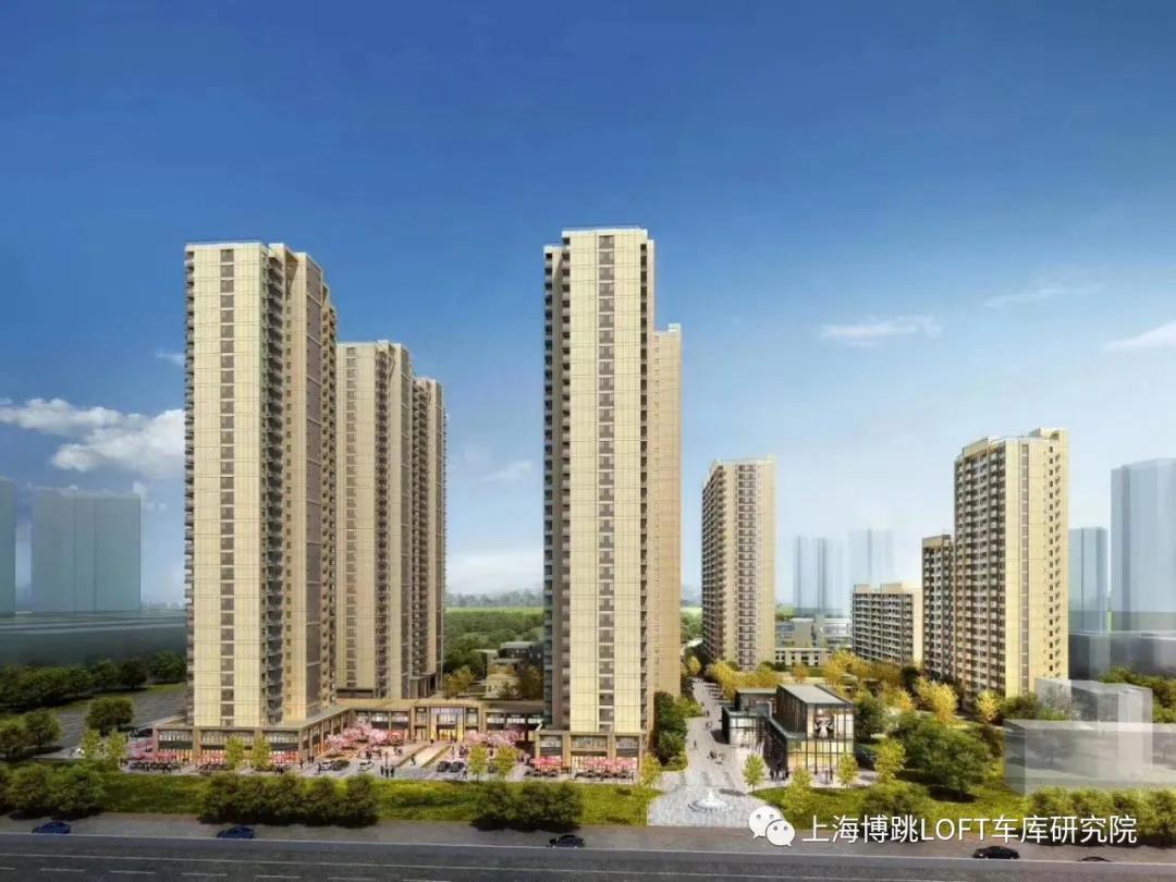 巴彦淖尔采用了LOFT车库武汉当代集团春风十里项目现已结构封顶！